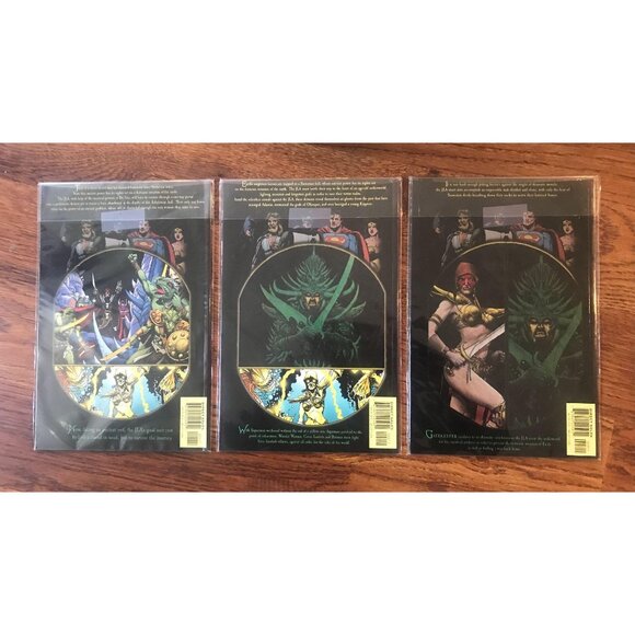JLA GATEKEEPER GRAPHIC NOVELS FULL SET OF 3, Timothy Truman, ©2001, DC Comics - Picture 2 of 2